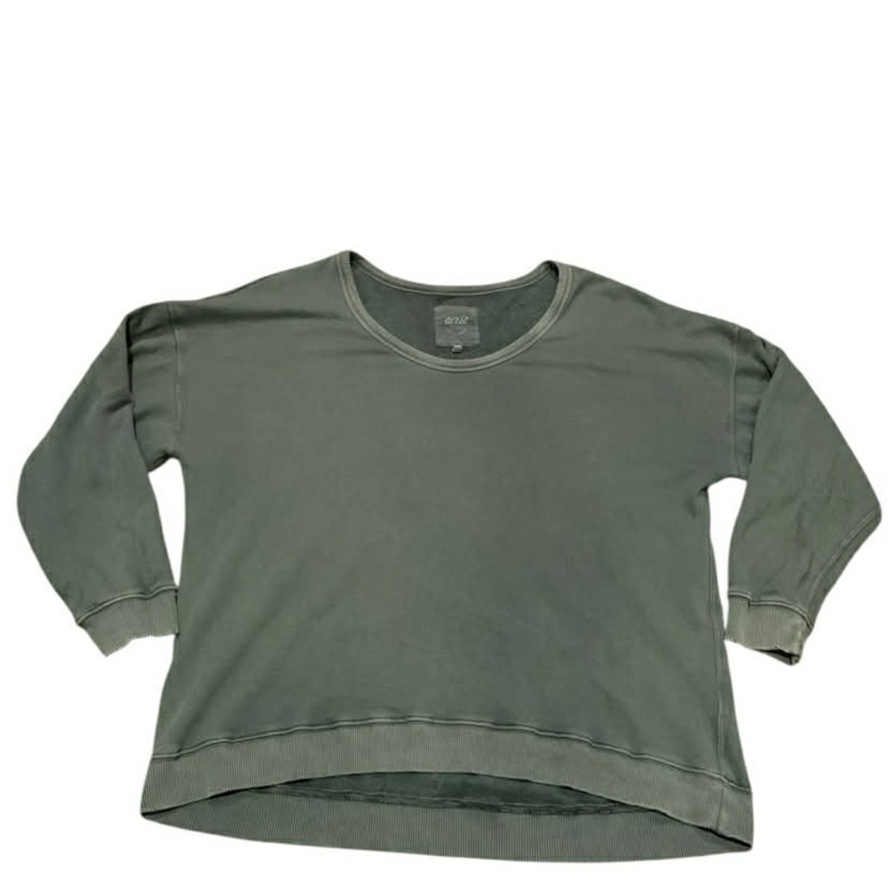 ​Aerie Desert Oversized Sweatshirt Olive Green M‎ Earthcore Gorpcore Lounge